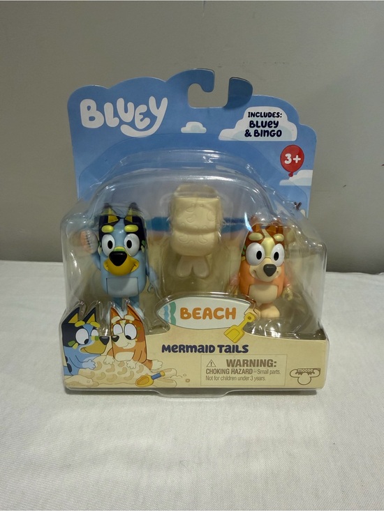 Bluey Other - BLUEY Beach Mermaid Tails Playset with & Bingo